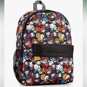 Harry Potter Backpack for Boys Girls Teens with Chibi Character Print Daypack